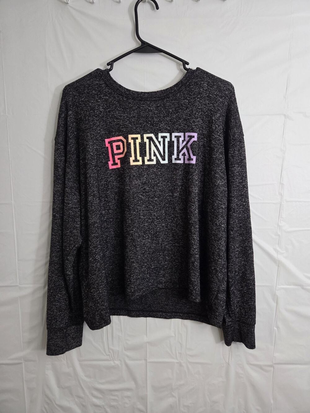 Victoria’s Secret LOVE PINK Long Sleeve Sleep Shirt Size Extra Large XL